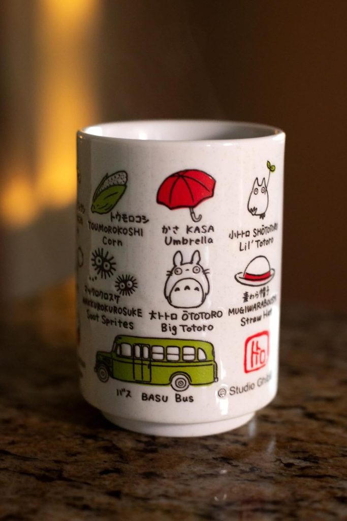 Studio Ghibli - My Neighbor Totoro - Totoro and Friends, Benelic Porcelain Japanese Teacup