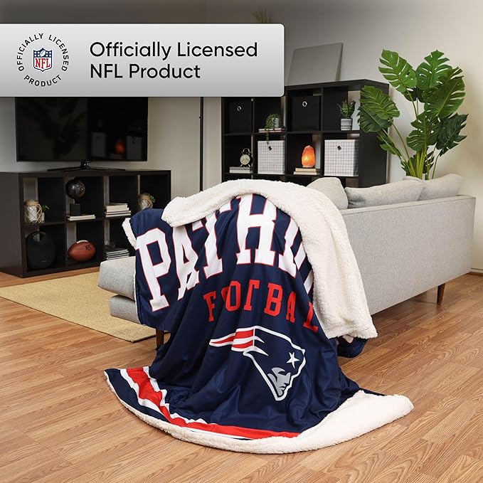 FOCO NFL Unisex-Adult NFL Plush Throw