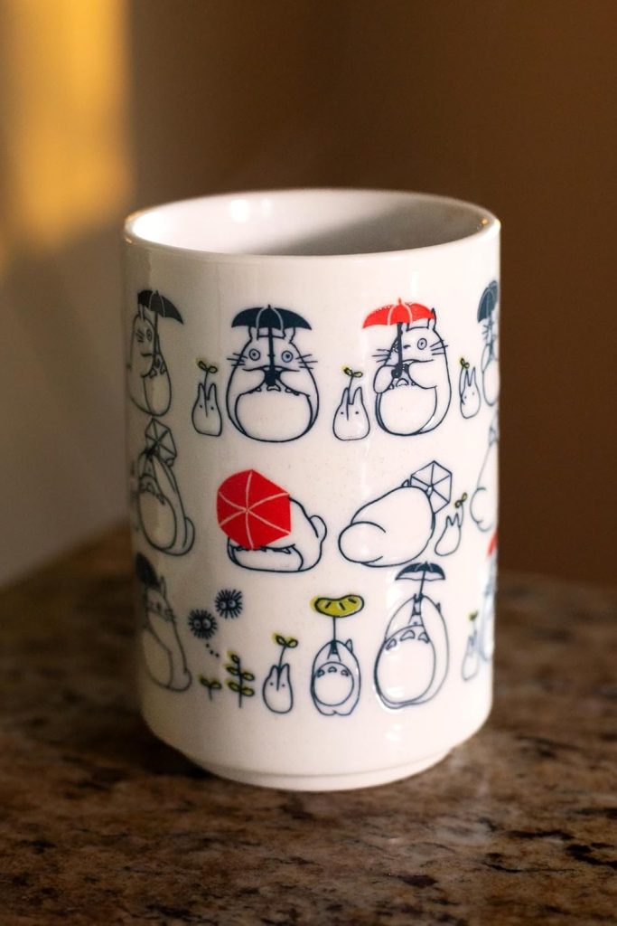 Studio Ghibli - My Neighbor Totoro - Totoro Dondoko Dance, Benelic Porcelain Japanese Teacup