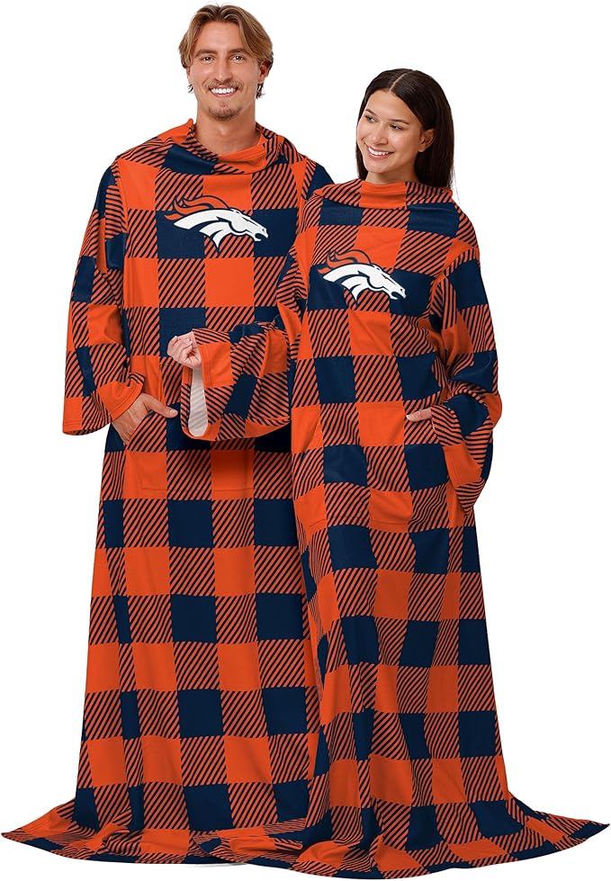 FOCO NFL unisex-adult Oversized wearable blanket
