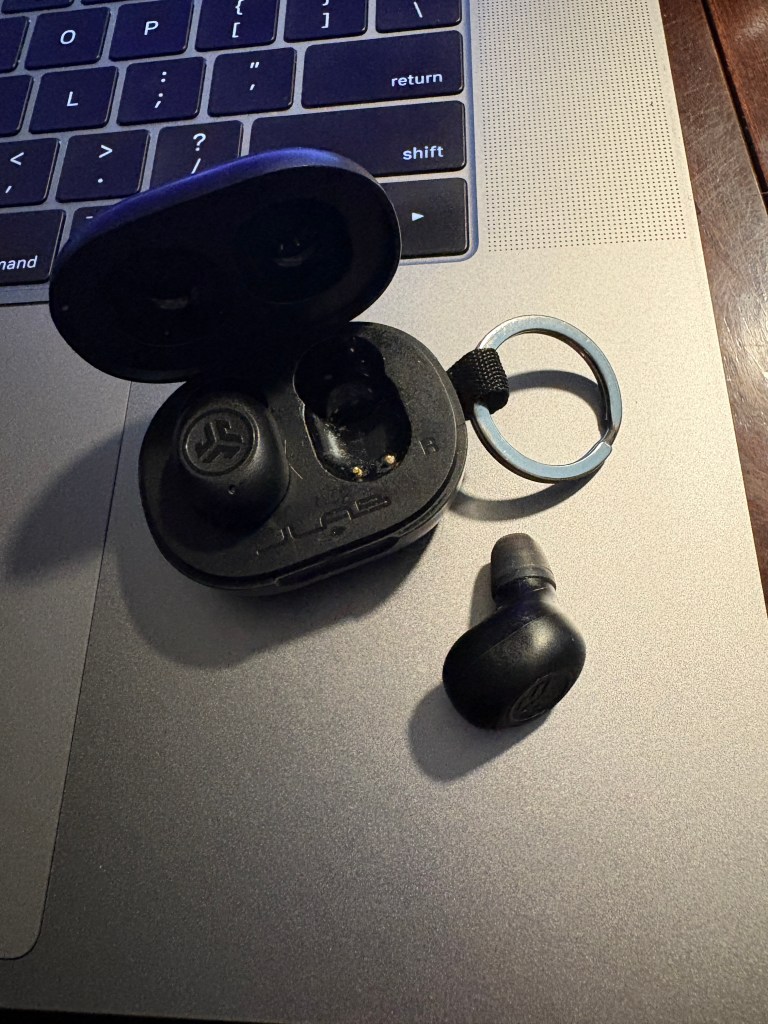 JLab JBuds Mini True Wireless Bluetooth Earbuds + Charging Case, Charcoal Black, IP55 Sweat and Dust Proof, Bluetooth Multipoint, Be Aware Audio, 3 EQ Sound Settings, Crystal Clear Calls