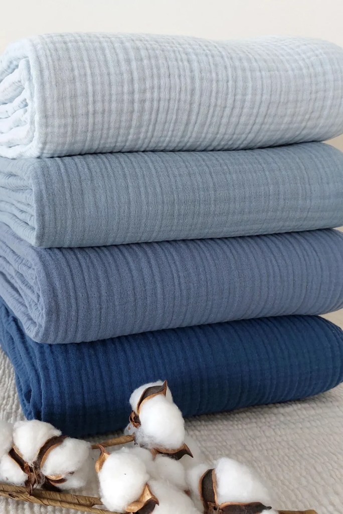 Oversized 8 Layer Gauze Throw ,King size Muslin, Adult Soft Bedspread, Organic Cotton Throw Blanket, Sofa Throw ,Queen, Twin, Toddler