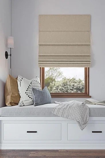 Joydeco Custom Blackout Roman Shades
