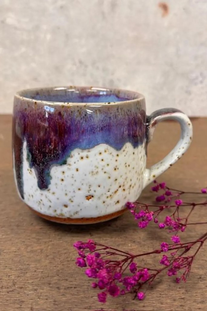 Handmade Ceramic Japanese Style Coffee Cup, Tea Cup Glazed